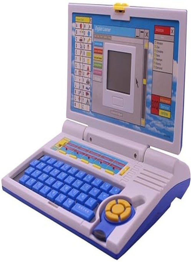 Mahi Enterprise English Learning Toy Laptop - Educational Notebook for Boys and Girls (Blue) - Image 3